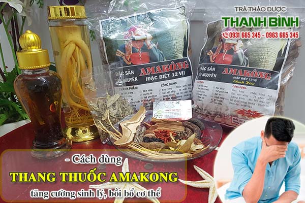 Thang thuốc Amakong Thảo Dược Thanh Bình