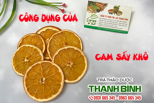 Cam sấy khô Thảo Dược Thanh Bình