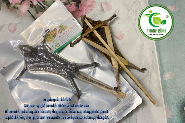 Tắc Kè Khô Thảo dược Thanh Bình
