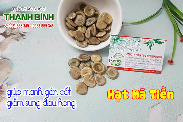 hạt mã tiền thảo dược thanh bình