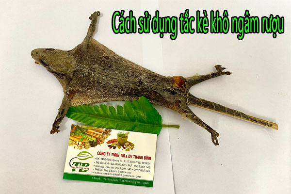 Tắc Kè Khô Thảo dược Thanh Bình