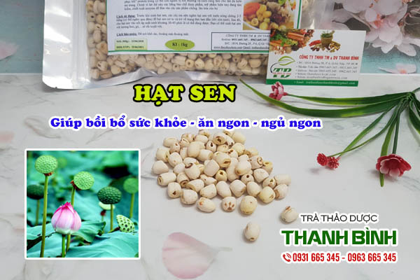 Hạt sen Thảo dược Thanh Bình