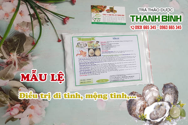Mẫu lệ Thảo Dược Thanh Bình