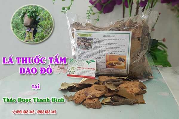 Lá thuốc tắm Dao đỏ Thảo Dược Thanh Bình