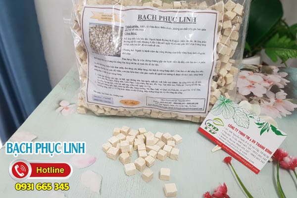 bạch linh thảo dược thanh bình