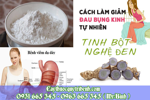 tinh bột nghệ đen