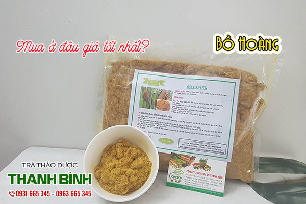bồ hoàng thảo dược thanh bình