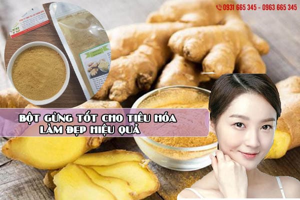 bột gừng thảo dược thanh bình