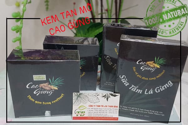 cao gừng thảo dược thanh bình