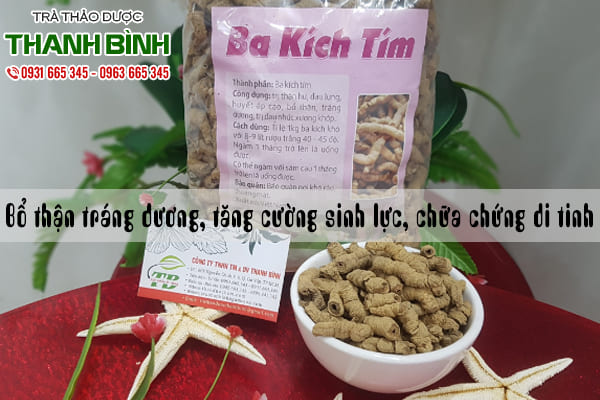 củ ba kích tím thảo dược thanh bình