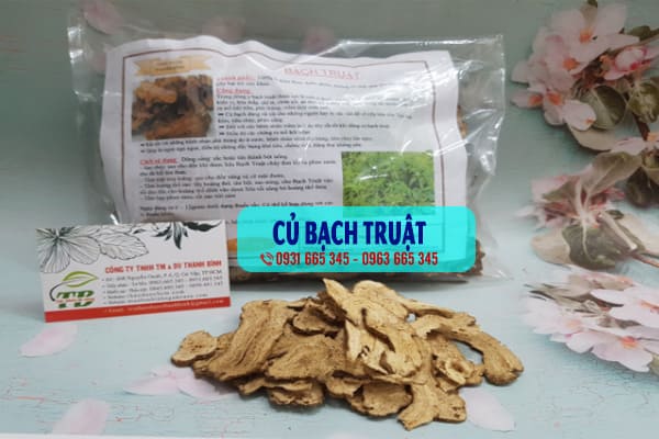 củ bạch truật thảo dược thanh bình