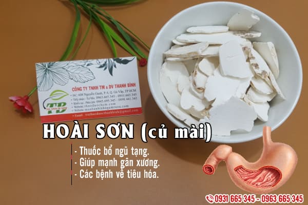 hoài sơn củ mài thảo dược thanh bình