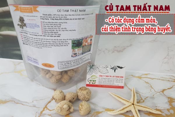 củ tam thất nam thảo dược thanh bình