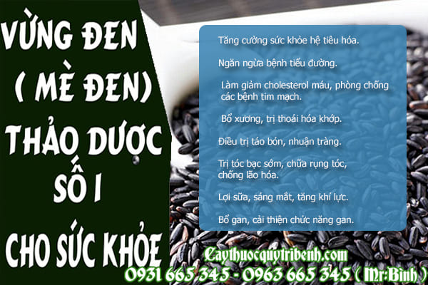 mè đen vừng đen