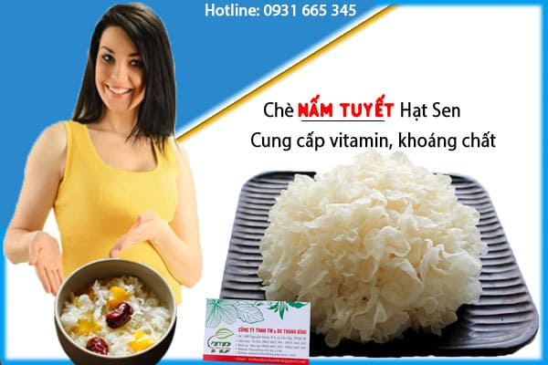 nấm tuyết (ngân nhĩ) Thảo Dược Thanh Bình