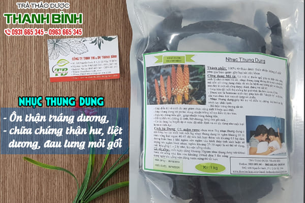 nhục thung dung thảo dược thanh bình
