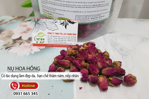 nụ hoa hồng Thảo Dược Thanh Bình