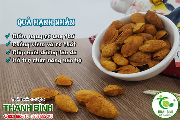 quả hạnh nhân thảo dược thanh bình