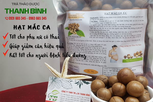 hạt mắc ca thảo dược thanh bình