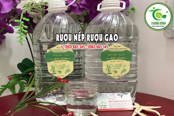 rượu trắng thảo dược thanh bình