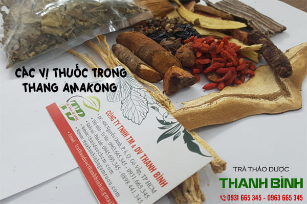 thang thuốc amakong thảo dược thanh bình