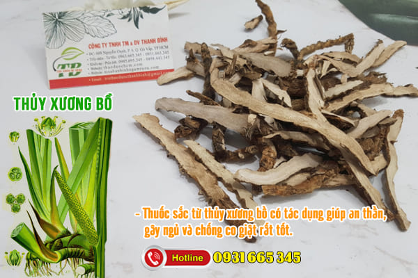 thủy xương bồ thảo dược thanh bình