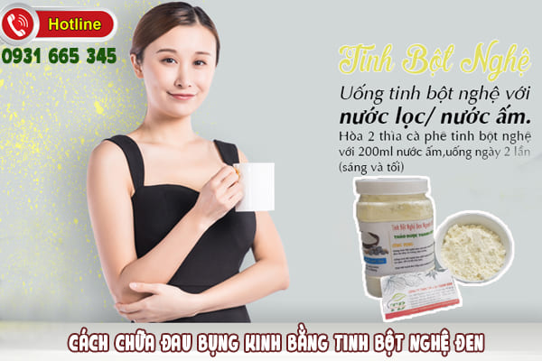 tinh bột nghệ đen thảo dược thanh bình