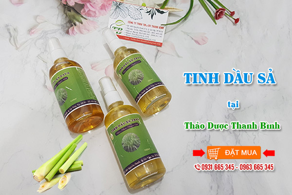 Tinh dầu sả Thảo Dược Thanh Bình