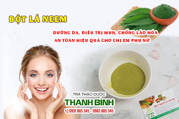 bột lá neem