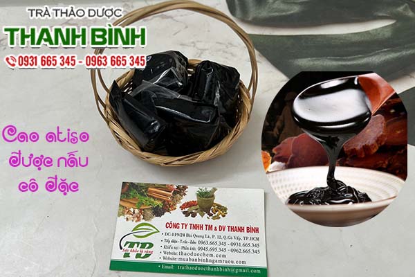 Cong dung cao atiso