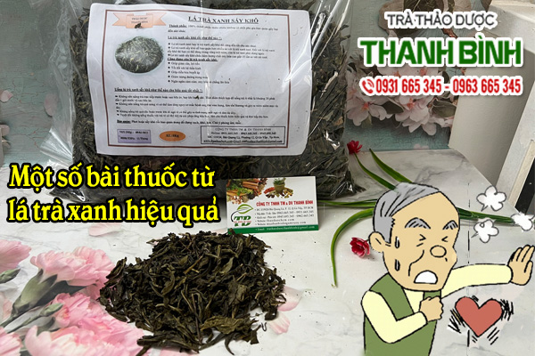 Lá Trà Xanh Sấy Khô Thảo dược Thanh Bình