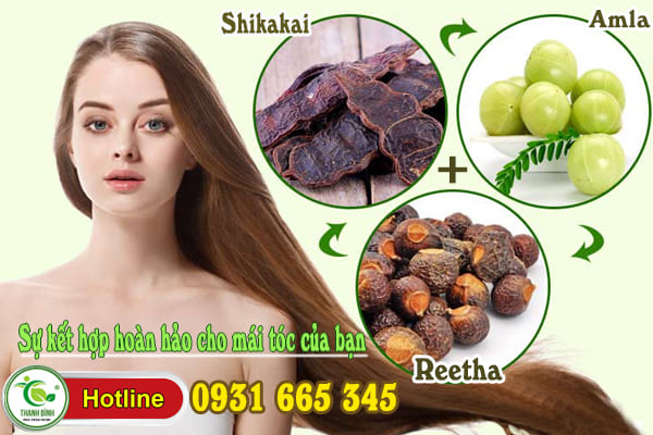 bột shikakai thảo dược thanh bình
