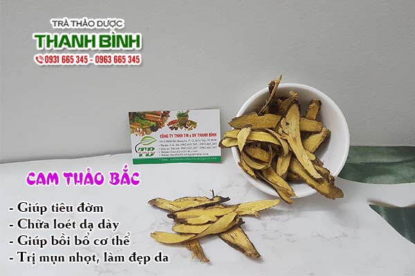 Cam thảo bắc Thảo Dược Thanh Bình