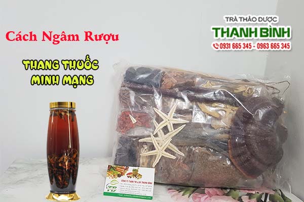 Thang thuốc Minh Mạng Thảo Dược Thanh Bình