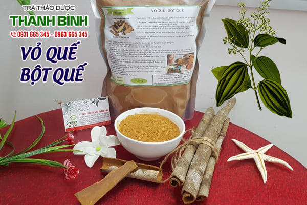 vỏ quế bột quế thảo dược thanh bình