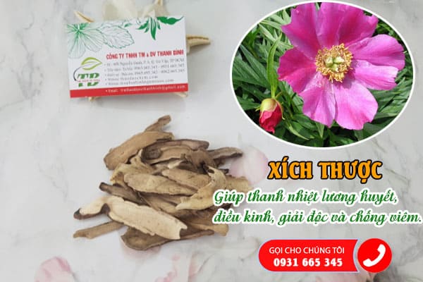 Xích Thược Thảo dược Thanh Bình