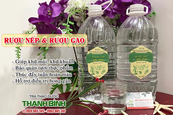 Rượu trắng Thảo Dược Thanh Bình