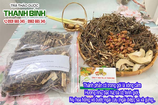 Gói Xông Cảm Thảo dược Thanh Bình