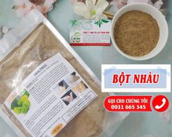 Bột nhàu nguyên chất và những công dụng ít người biết đến