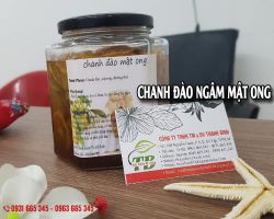 Công dụng của chanh đào ngâm mật ong