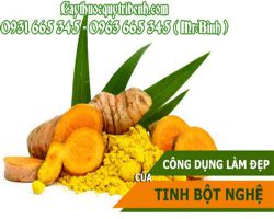 Địa điểm bán tinh bột nghệ uy tín chất lượng nhất tại Tphcm