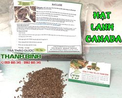 HẠT LANH CANADA [CÔNG DỤNG, CÁCH DÙNG] MUA Ở ĐÂU NGUYÊN CHẤT?