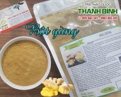 Mua bán bột gừng tại quận Cầu Giấy có tác dụng giúp kháng viêm