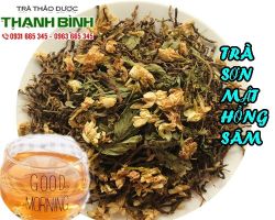 Mua bán trà sơn mật hồng sâm ở huyện Bình Chánh giảm thiểu triệu chứng ho