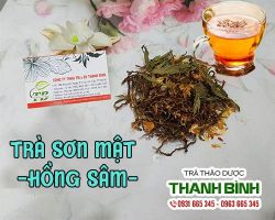 Mua bán trà sơn mật hồng sâm tại quận Long Biên chữa trị suy nhược thần kinh