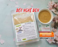 Sự thật về công dụng của bột nghệ đen ít người biết