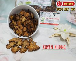 Tác dụng chữa bệnh tuyệt vời của xuyên khung