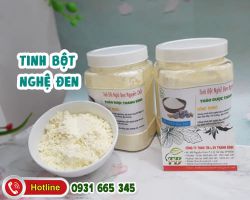 Tinh bột nghệ đen chữa bệnh gì, uống tinh bột nghệ đen đúng cách
