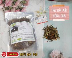 Trà sơn mật hồng sâm có tác dụng gì đối với sức khỏe