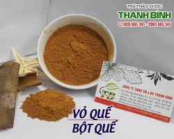 Vỏ quế bột quế có tác dụng gì đối với sức khỏe ?
